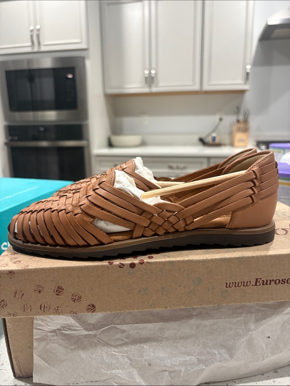 Eurosoft Ranie Huarache Flat - Picture 4 of 6